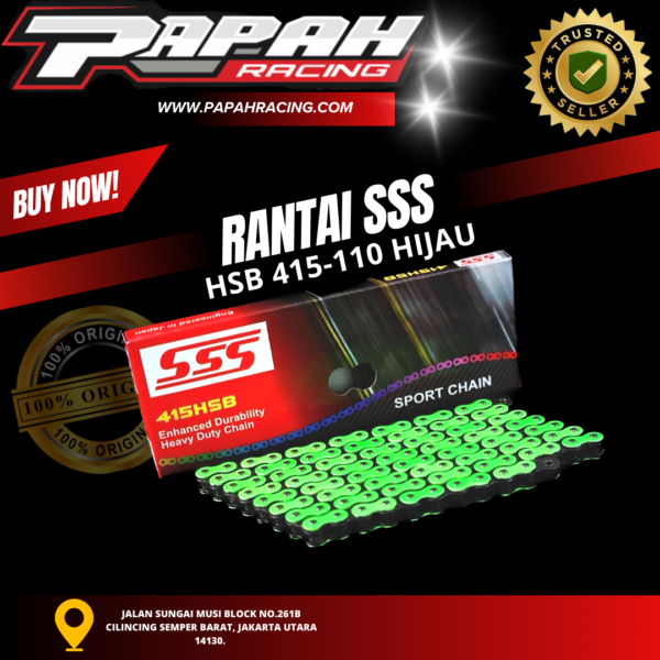 RANTAI SSS HSB 415-110 HIJAU