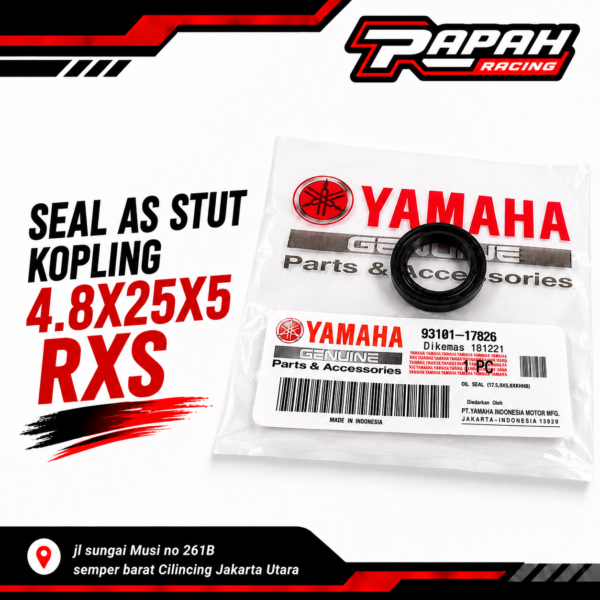 SEAL AS STUT KOPLING 4.8X25X5 RXS