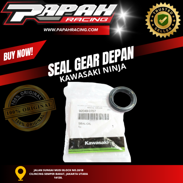 SEAL GEAR DEPAN KAWASAKI NINJA
