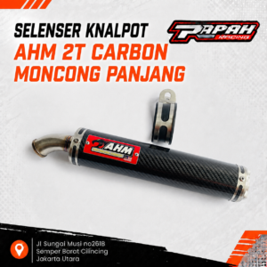 SELENSER KNALPOT AHM 2T CARBON MONCONG PANJANG