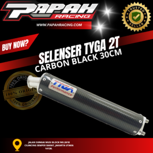 SELENSER TYGA 2T CARBON BLACK 30CM