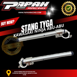 STANG STIR TYGA KAWASAKI NINJA ABU-ABU
