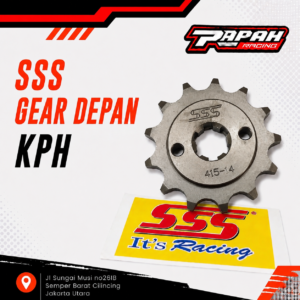 GEAR DEPAN SSS HONDA KPH 415 11T 12T 13T 14T 15T 16T 17T