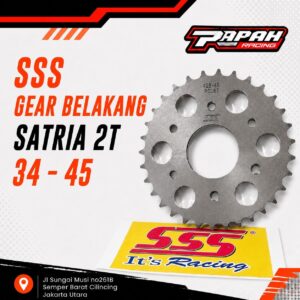 GEAR BELAKANG SSS SATRIA 2T 415