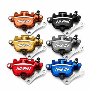 CALIPER KALIPER NISSIN SAMURAI KANAN 2 PISTON AEROX 155 OLD AEROX 155 NEW ,YAMAHA LEXI