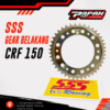 Sss gear belakang crf 150 520 41T – 54T