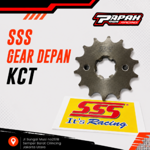 GEAR DEPAN SSS HONDA KCT 415 11T 12T 13T 14T 15T 16T 17T