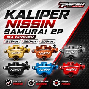 KALIPER NISSIN  SAMURAI 2P MX KING150 245MM 260MM 300MM