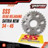 GEAR BELAKANG SSS SATRIA NEW 415