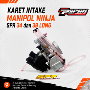 KARET INTAKE MANIPOL NINJA SPR 34 dan 38 LONG
