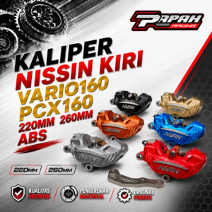 KALIPER NISSIN KIRI VARIO160 PCX160 220MM 260MM ABS