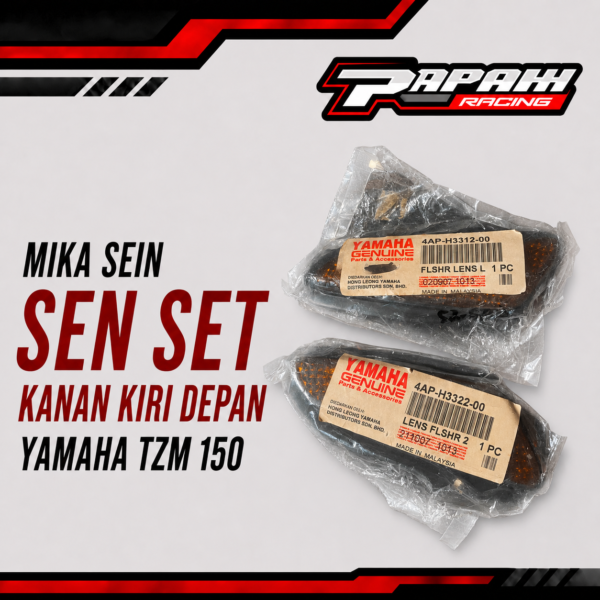 MIKA SEIN SEN SET KANAN KIRI DEPAN YAMAHA TZM 150
