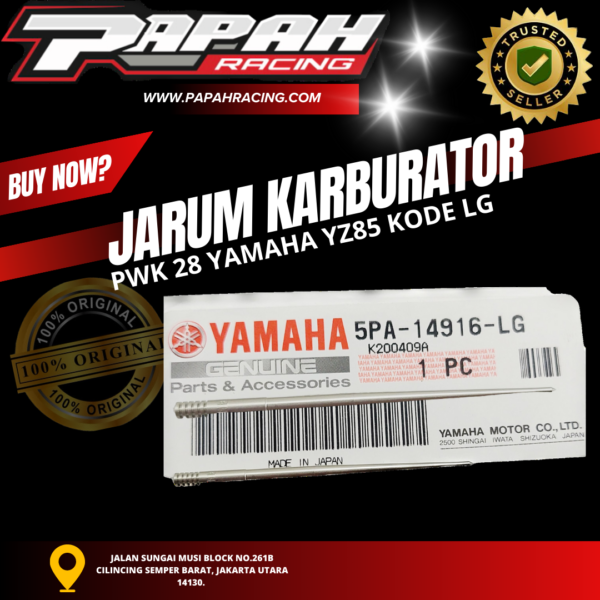 JARUM KARBURATOR PWK 28 YAMAHA YZ85 KODE LG