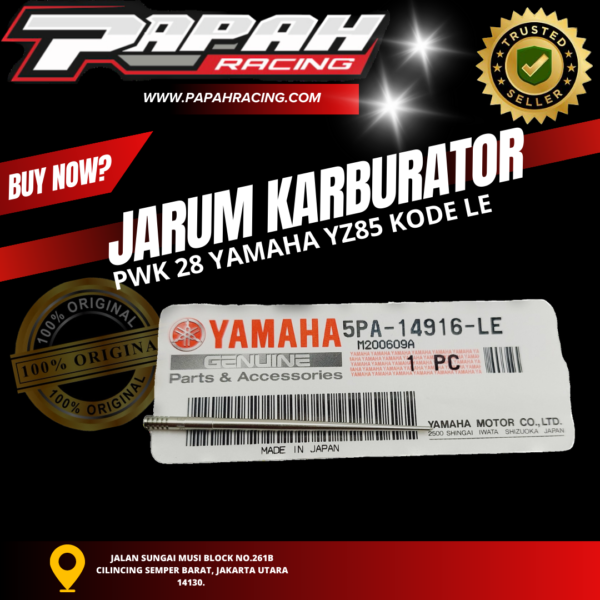JARUM KARBURATOR PWK 28 YAMAHA YZ85 KODE LE