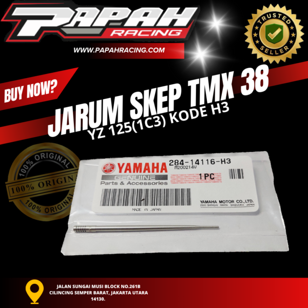 JARUM SKEP TMX 38 YZ 125(1C3) KODE H3