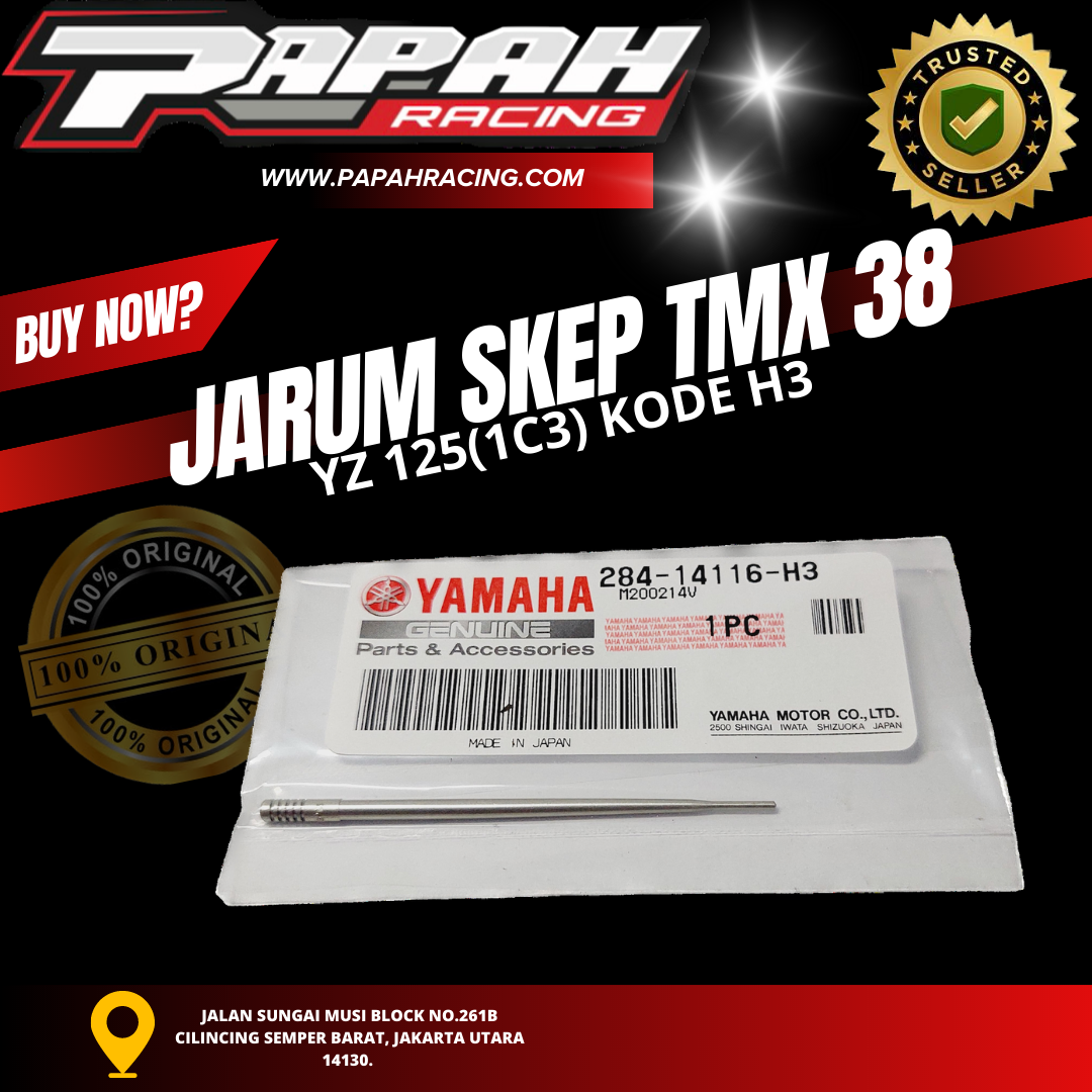 JARUM SKEP TMX 38 YZ 125(1C3) KODE H3