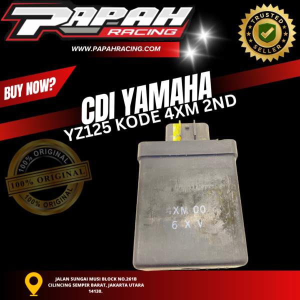 CDI YAMAHA YZ125 KODE 4XM 2ND