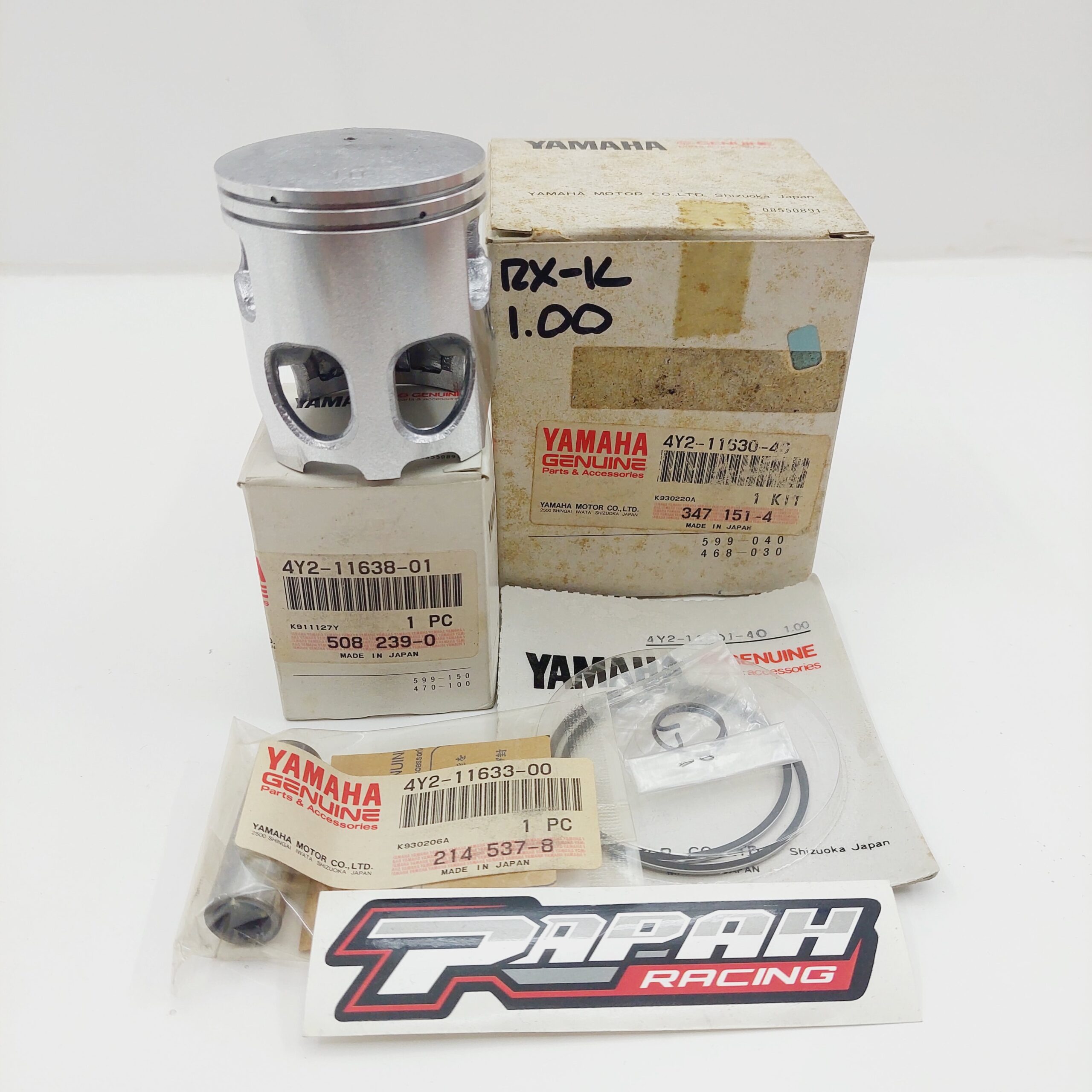 PISTONKIT RXKING (PISTON RING KLIP PEN) JAPAN 4Y2 OS100 - Gambar 3