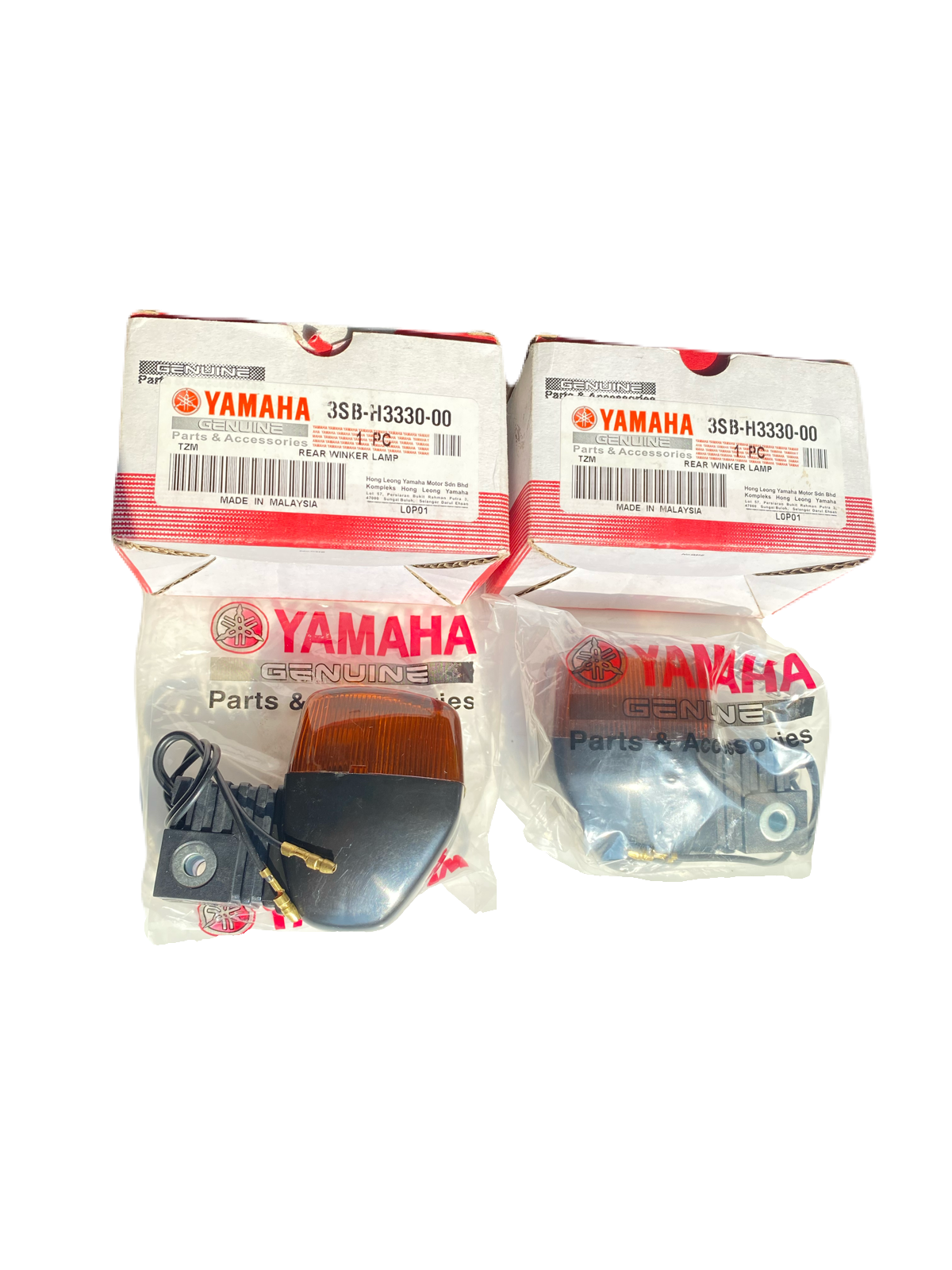 MIKA SEIN SEN SET KANAN KIRI BELAKANG YAMAHA TZM 150 - Gambar 2