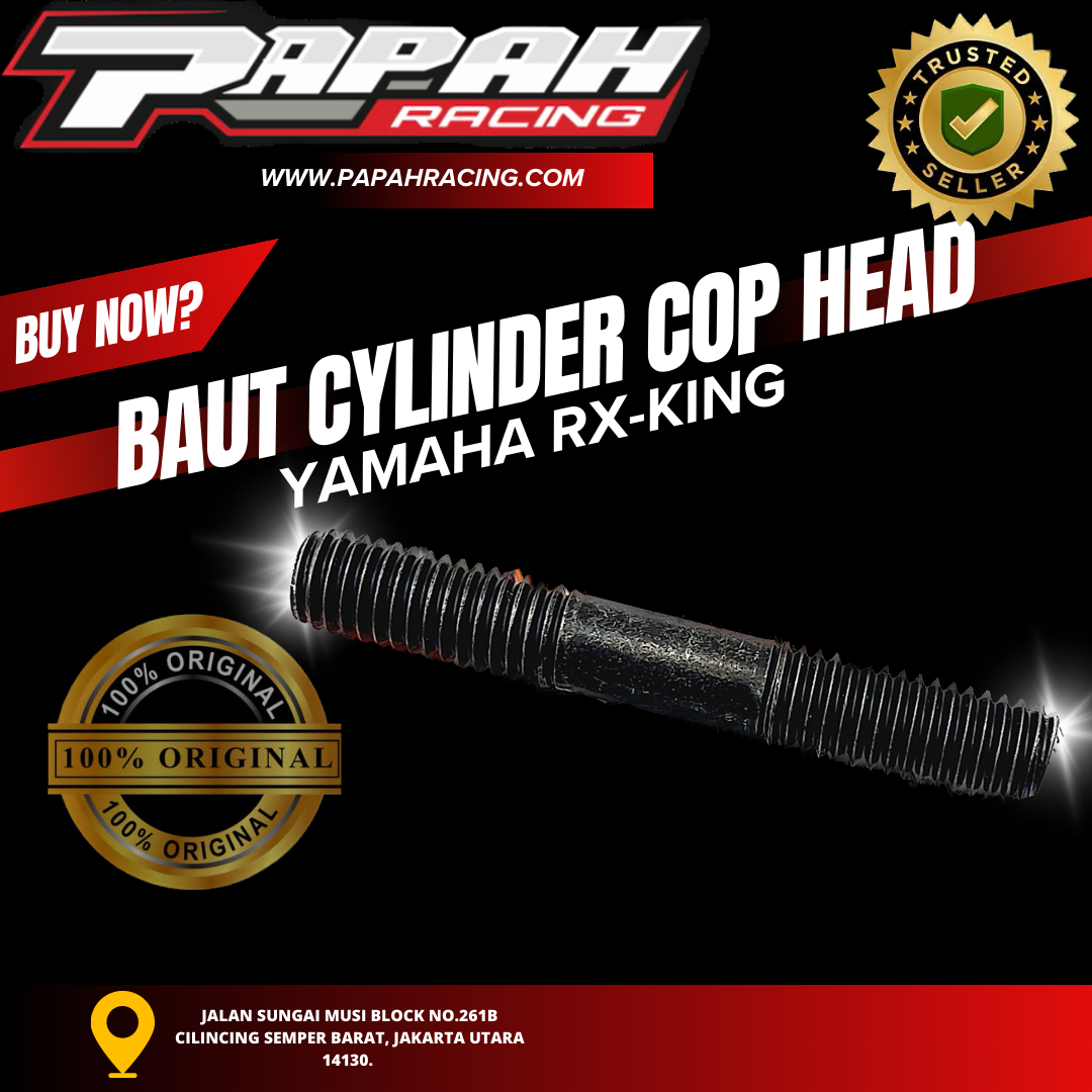 BAUT CYLINDER COP HEAD YAMAHA RXKING