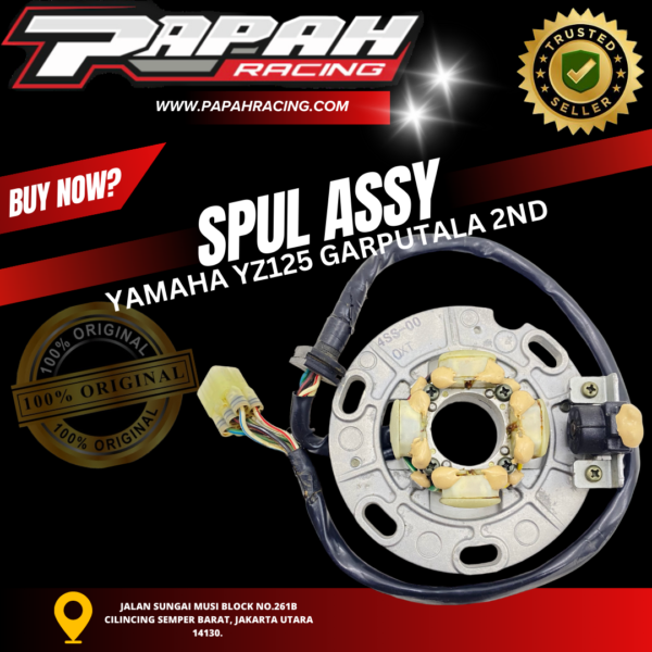 SPUL ASSY YAMAHA YZ125 GARPUTALA 2ND
