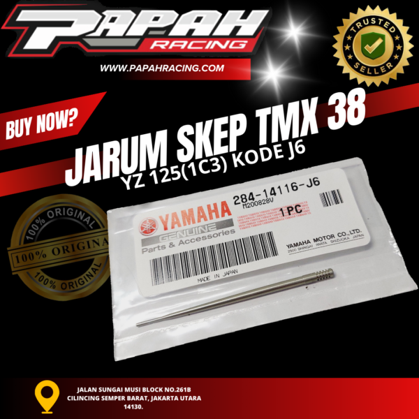 JARUM SKEP TMX 38 YZ 125(1C3) KODE J6