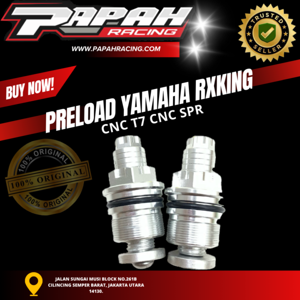 PRELOAD YAMAHA RX KING CNC T7 SPR RACING