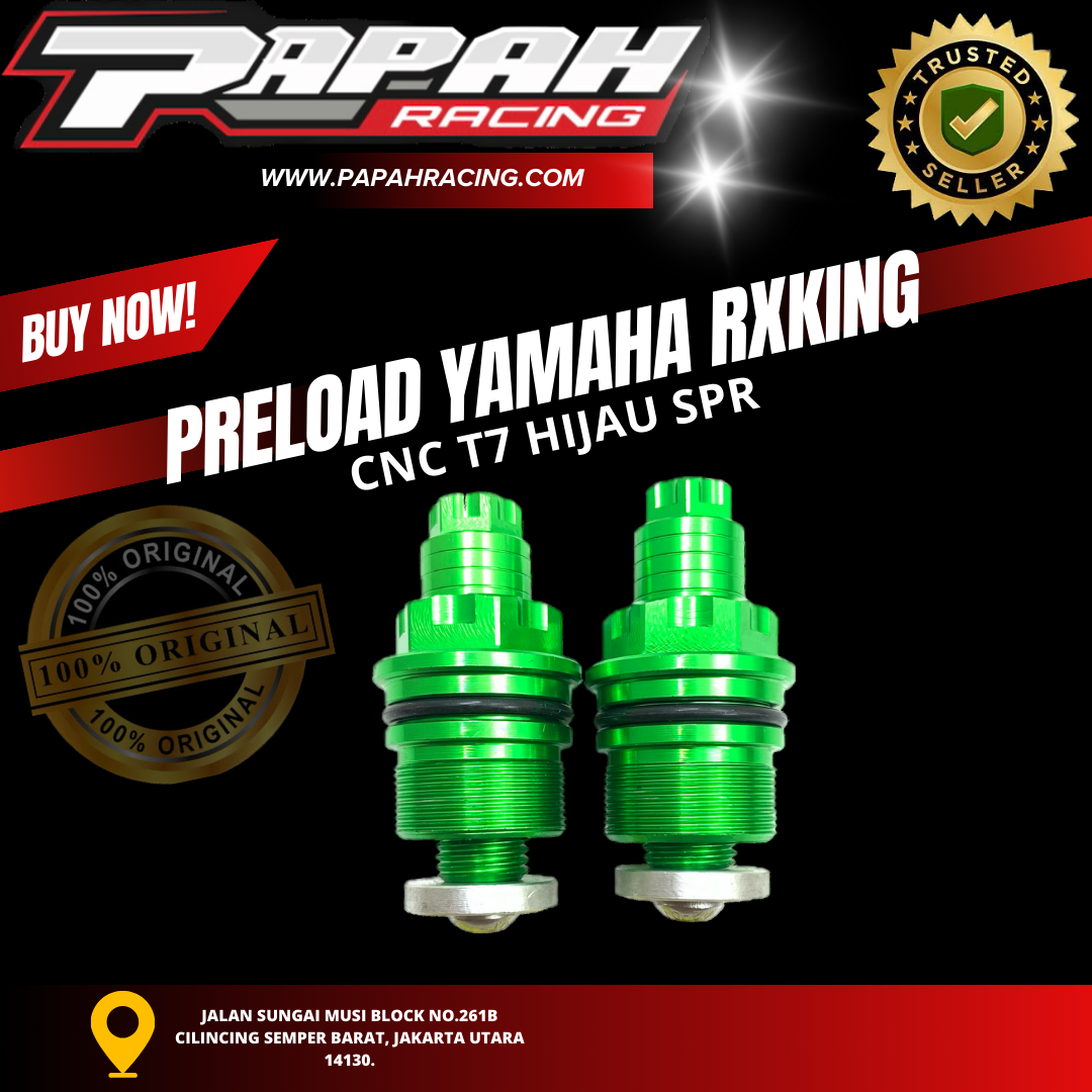 PRELOAD YAMAHA RX KING CNC T7 SPR RACING - Gambar 2