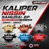 KALIPER NISSIN  SAMURAI 2P SUPRA X125 KHARISMA REVO BLADE 220MM 260MM
