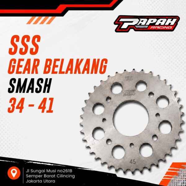 GEAR BELAKANG SSS SMASH 34-35-38-41T