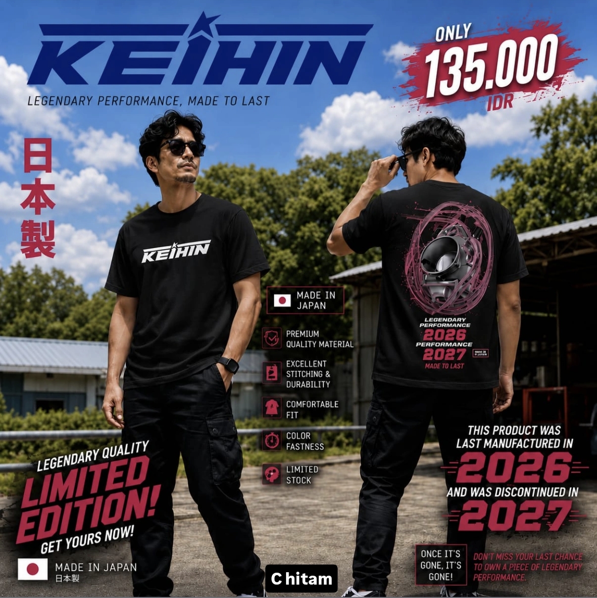 KAOS KEIHIN ORIGINAL - Gambar 6