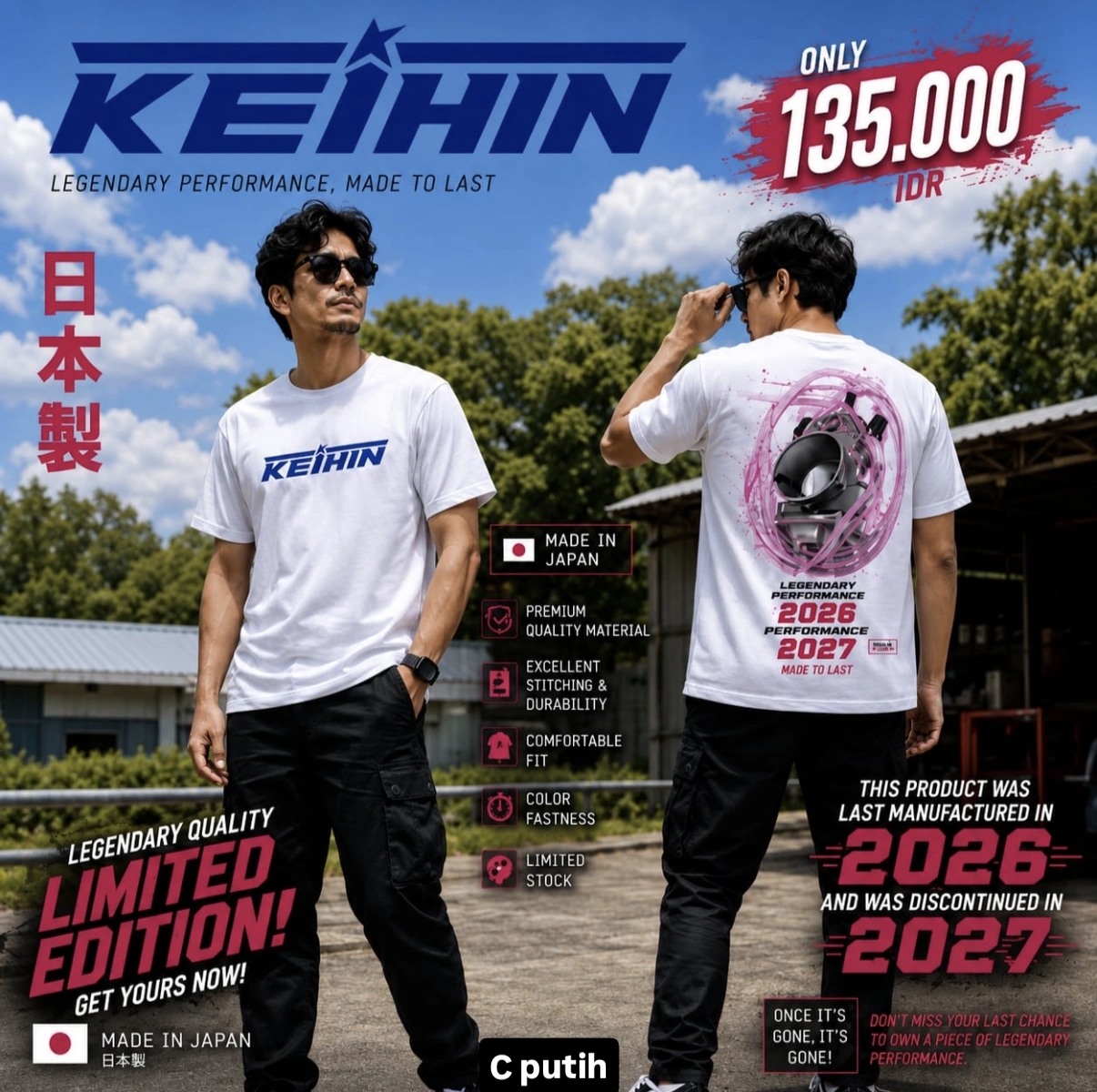 KAOS KEIHIN ORIGINAL - Gambar 5