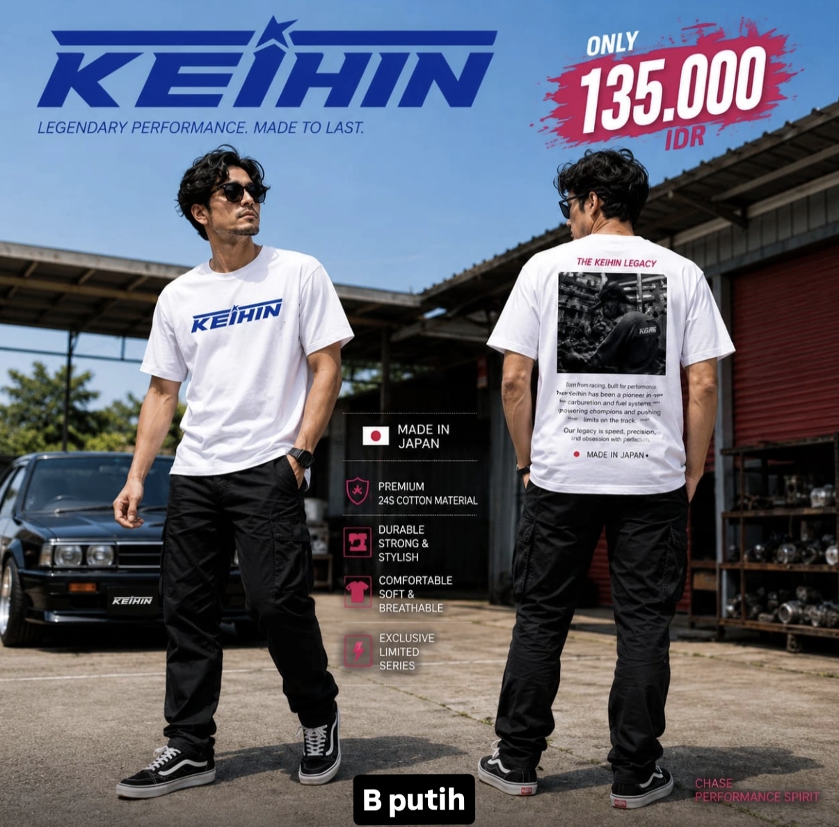 KAOS KEIHIN ORIGINAL - Gambar 3