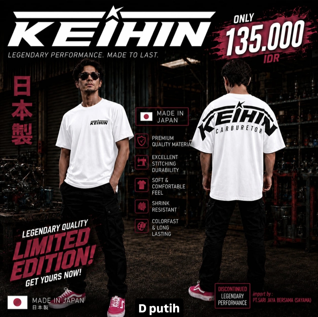 KAOS KEIHIN ORIGINAL - Gambar 7