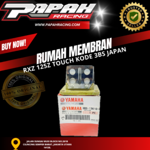 RUMAH MEMBRAN RXZ 125Z TOUCH KODE 3BS JAPAN