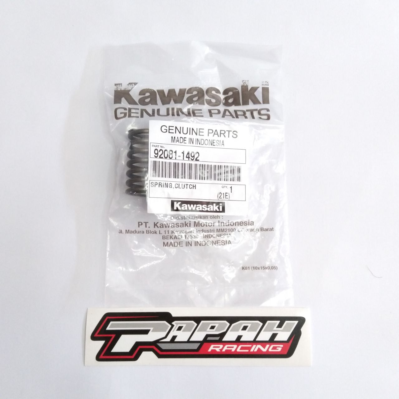 PER KOPLING KAWASAKI NINJA ORI