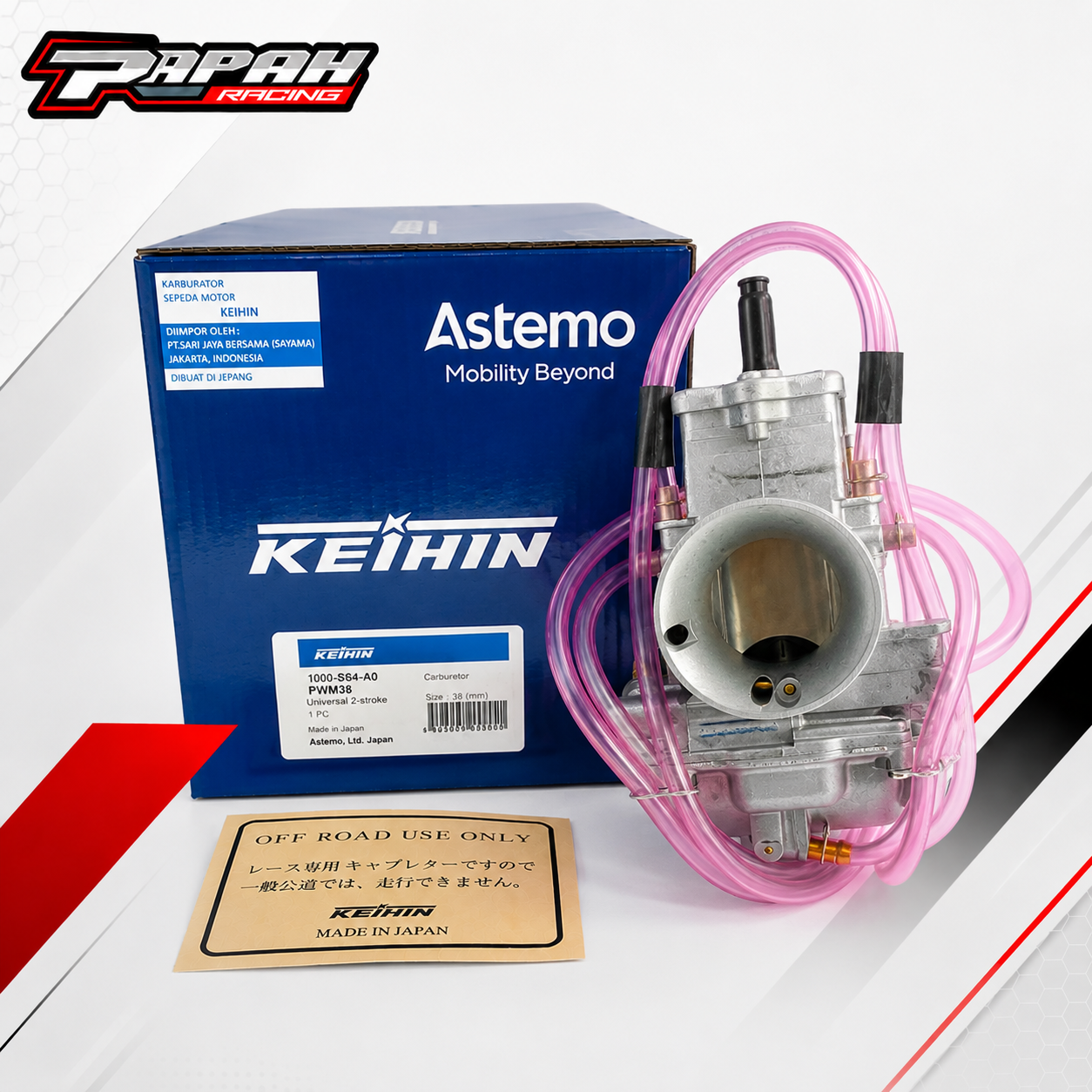 KARBU KARBURATOR KEIHIN HITACHI ASTEMO PWM38
