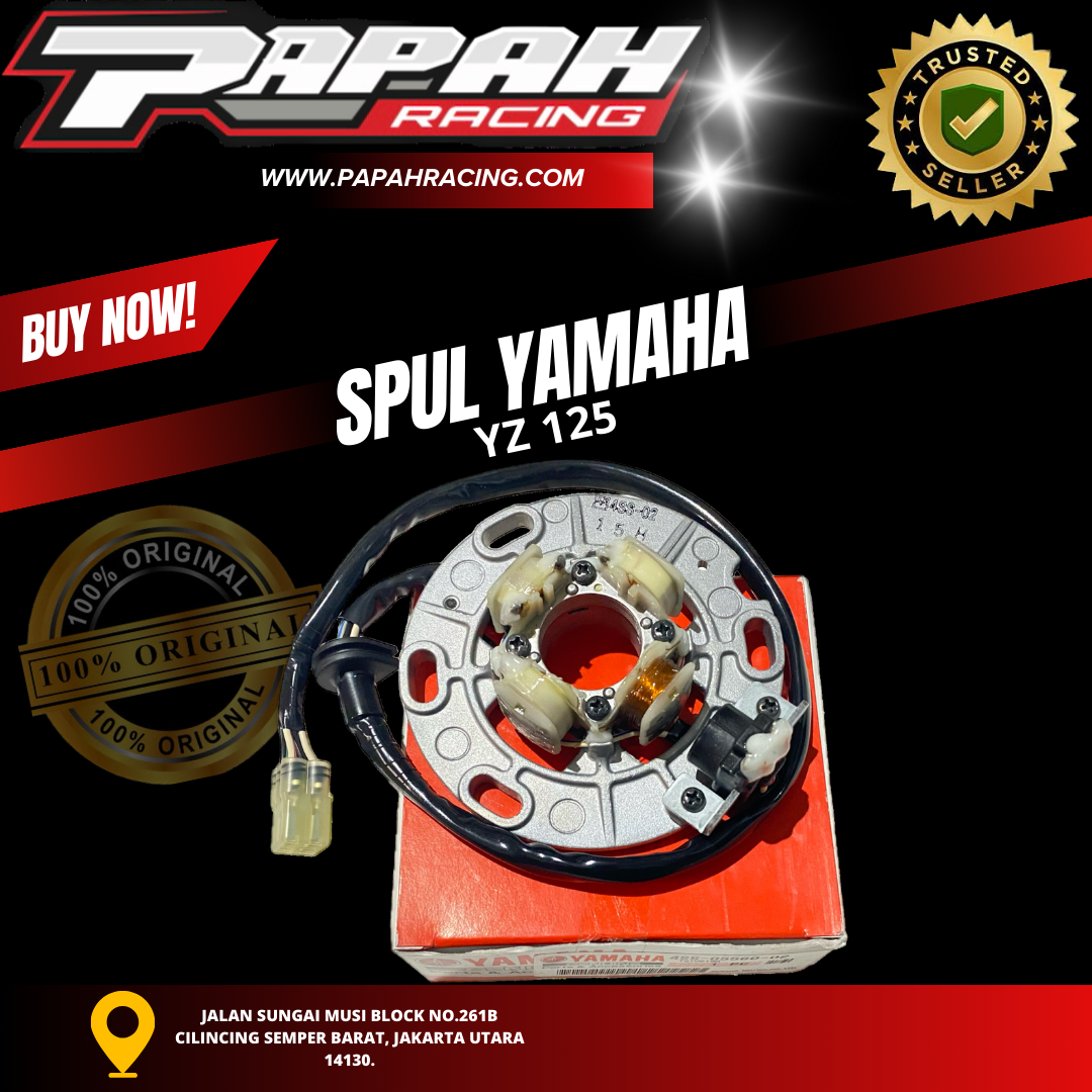Spul assy yamaha yz 125 kode 4ss japan