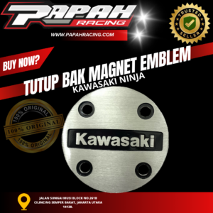 TUTUP BAK MAGNET EMBLEM KAWASAKI NINJA
