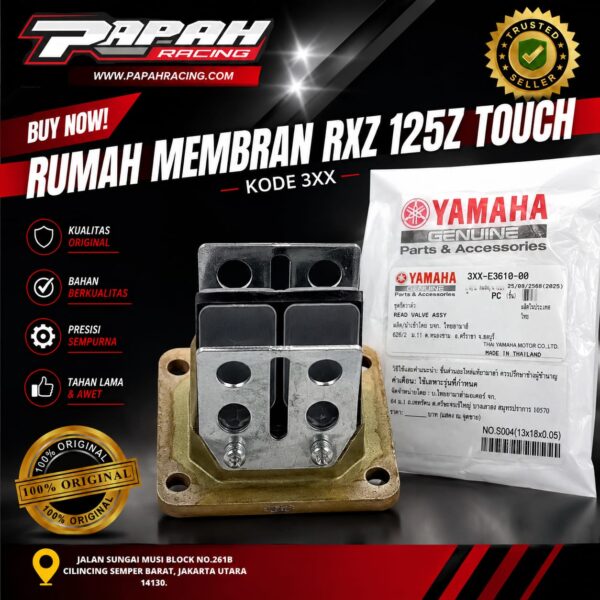RUMAH MEMBRAN RXZ 125Z TOUCH KODE 3XX
