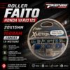 ROLLER FAITO HONDA VARIO 125 20X15MM 15GRAM (3PCS) (X-MOTION)