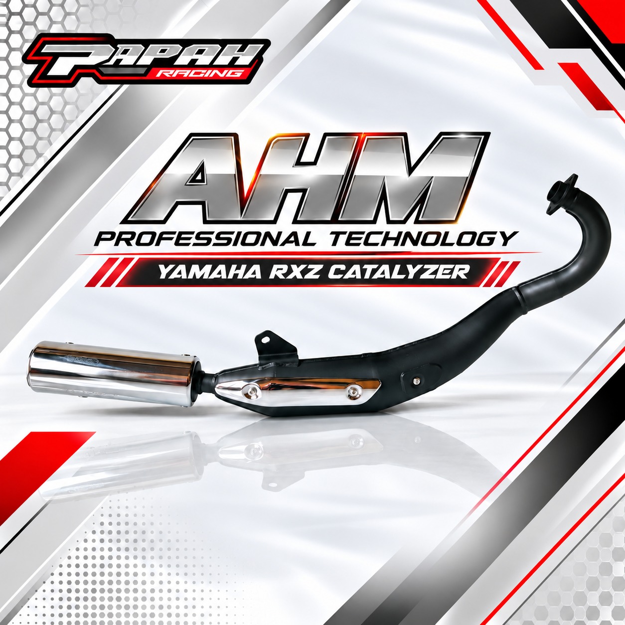 KNALPOT AHM RXZ CATALIZER